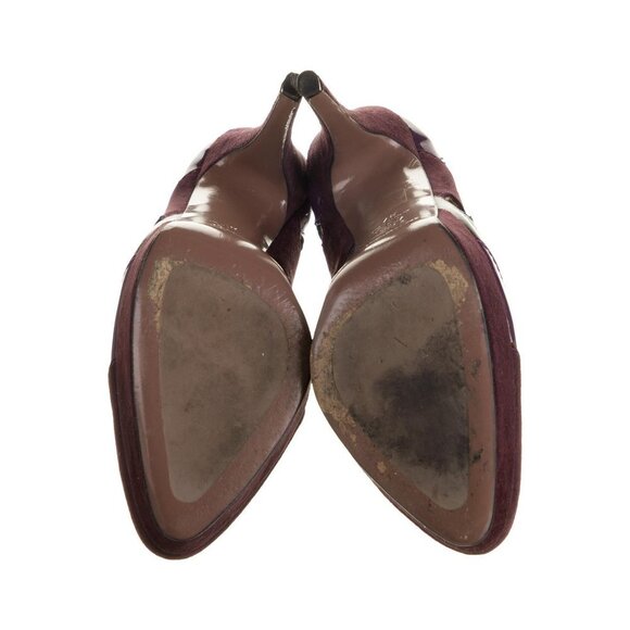 MISSONI | Purple Color Block Heels - Picture 7 of 15